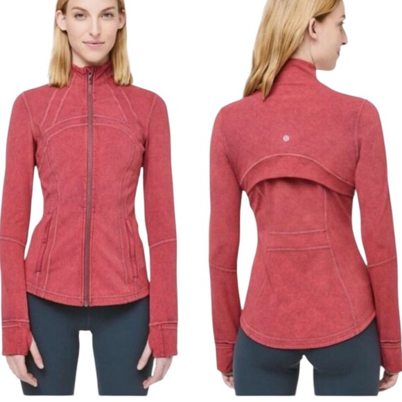 Lululemon Define Jacket Garment Dye Washed Misty Merlot - Picture 1 of 6